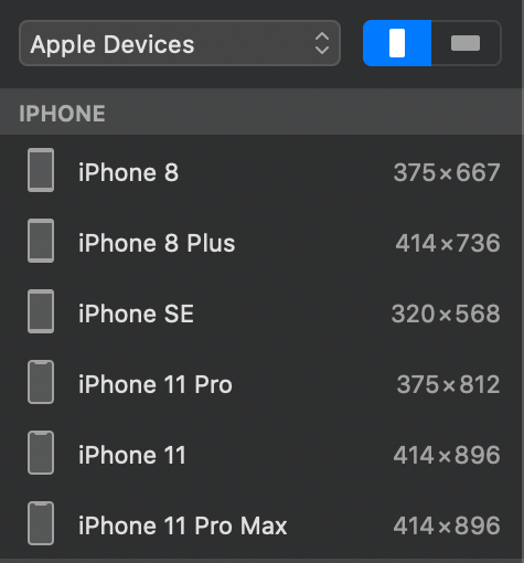 You can either use Sketch Artboard presets like these or your own custom preset